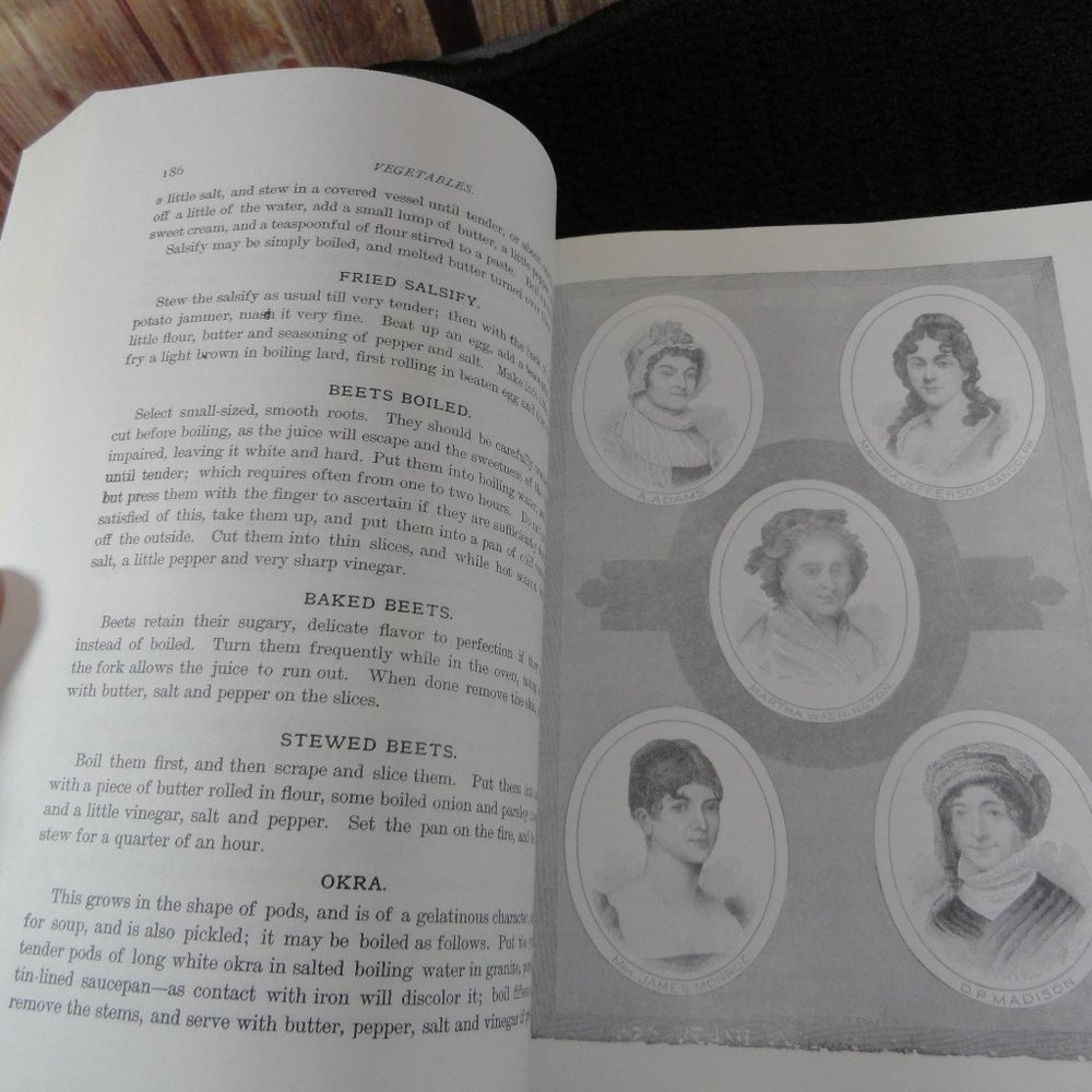 The Original White House Cookbook 1887 Edition~1999 reprint~Great History~ - Picture 4 of 6